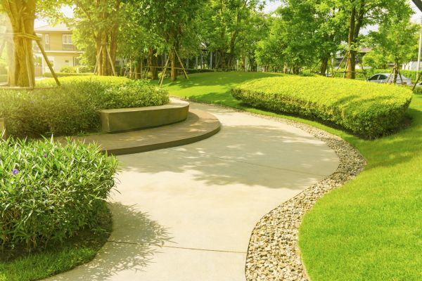 Cement Walkway Installation in Casper