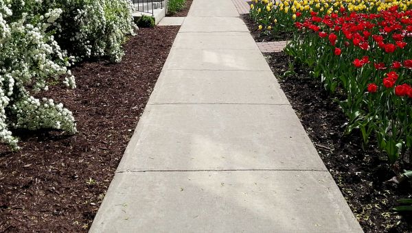 Cement Sidewalk Installation in Casper