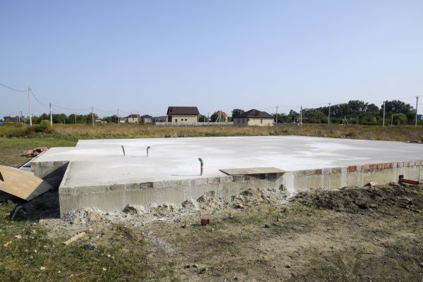 Barn Slab Installation in Casper