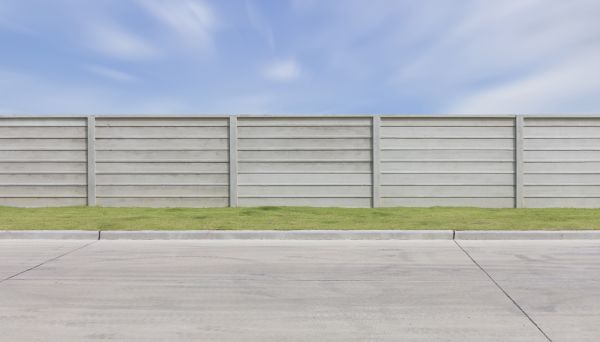Concrete Fence Installation in Casper