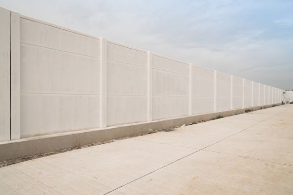 Concrete Fence Construction in Casper