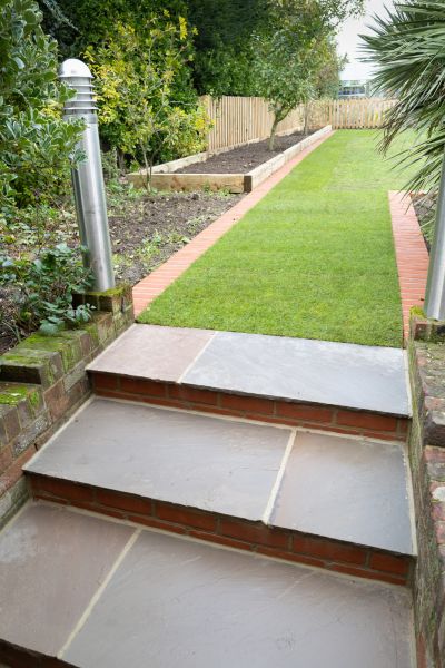 Backyard Steps Installation in Casper