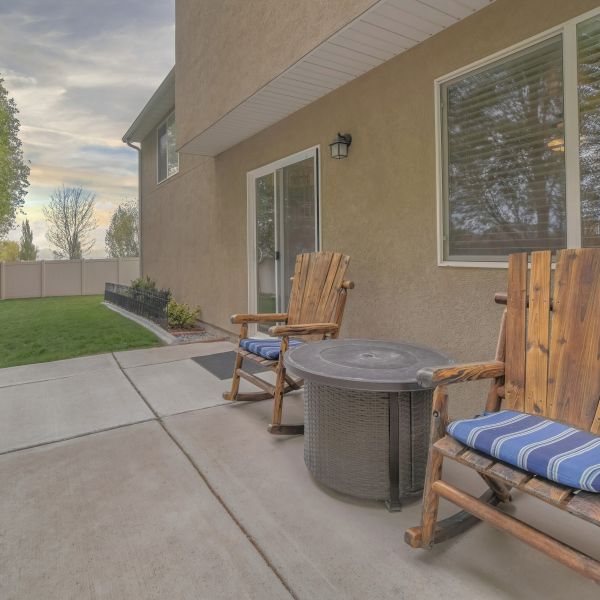 Backyard Slab Construction in Casper