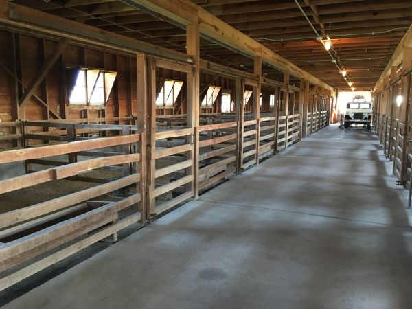 Barn Slab Construction in Casper